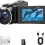 48Mp Camcorder with Fill Light and Flip Screen
