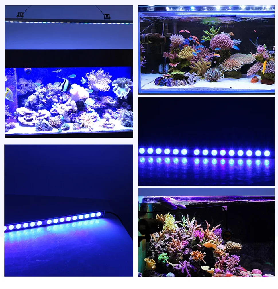 Populargrow 85Cm Light LED Strip Length 81W Aquarium Lamp 9