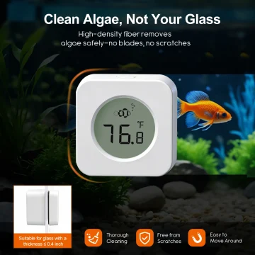 Nano Aquarium Magnetic Algae Scraper Built-In High Accuracy 2