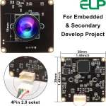 2Mp Usb20 Webcam Module with 120° Wide Angle and High 5 | PricZone