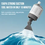 Aquarium Water Change Pump Electric Fish Tank Cleaning Tool 4 | PricZone