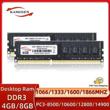 Kamosen Ddr3 Desktop RAM 4Gb 8Gb 16Gb Pc3 1333 1600 1066Mhz 1 | PricZone