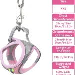 Bunny Harness Leash Set EscapeProof Soft Vest for Rabbit 2 | PricZone Bunny Harness Leash Set Escape Proof Soft Vest for Rabbit 2 | PricZone