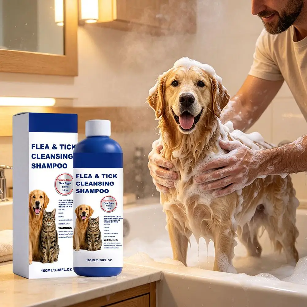 100Ml Pet Flea Tick Cleansing Shampoo Gentle Soothing 3 | PricZone 100Ml Pet Flea Tick Cleansing Shampoo Gentle Soothing 3 | PricZone