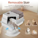 Xxxl Stainless Steel Litter Box 28X20X18 Extra Large Fully 4 | PricZone