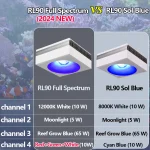 PopbloomRl90 WiFi LED Aquarium Light 200W Reef Marine Lamp 2 | PricZone Popbloom Rl90 WiFi LED Aquarium Light 200W Reef Marine Lamp 2 | PricZone
