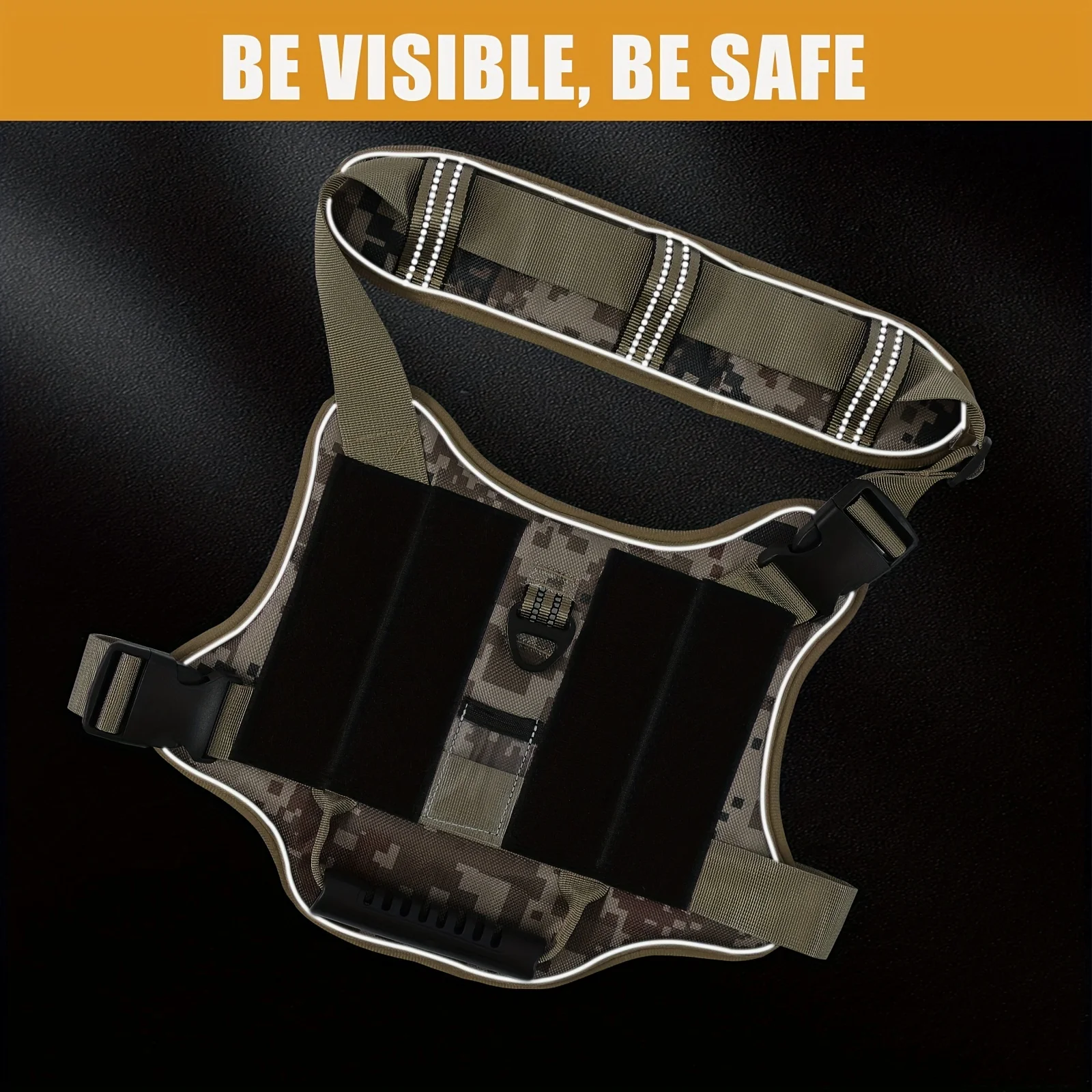 Adjustable Tactical Service Dog Harness with Handle 8 | PricZone Adjustable Tactical Service Dog Harness with Handle 8 | PricZone