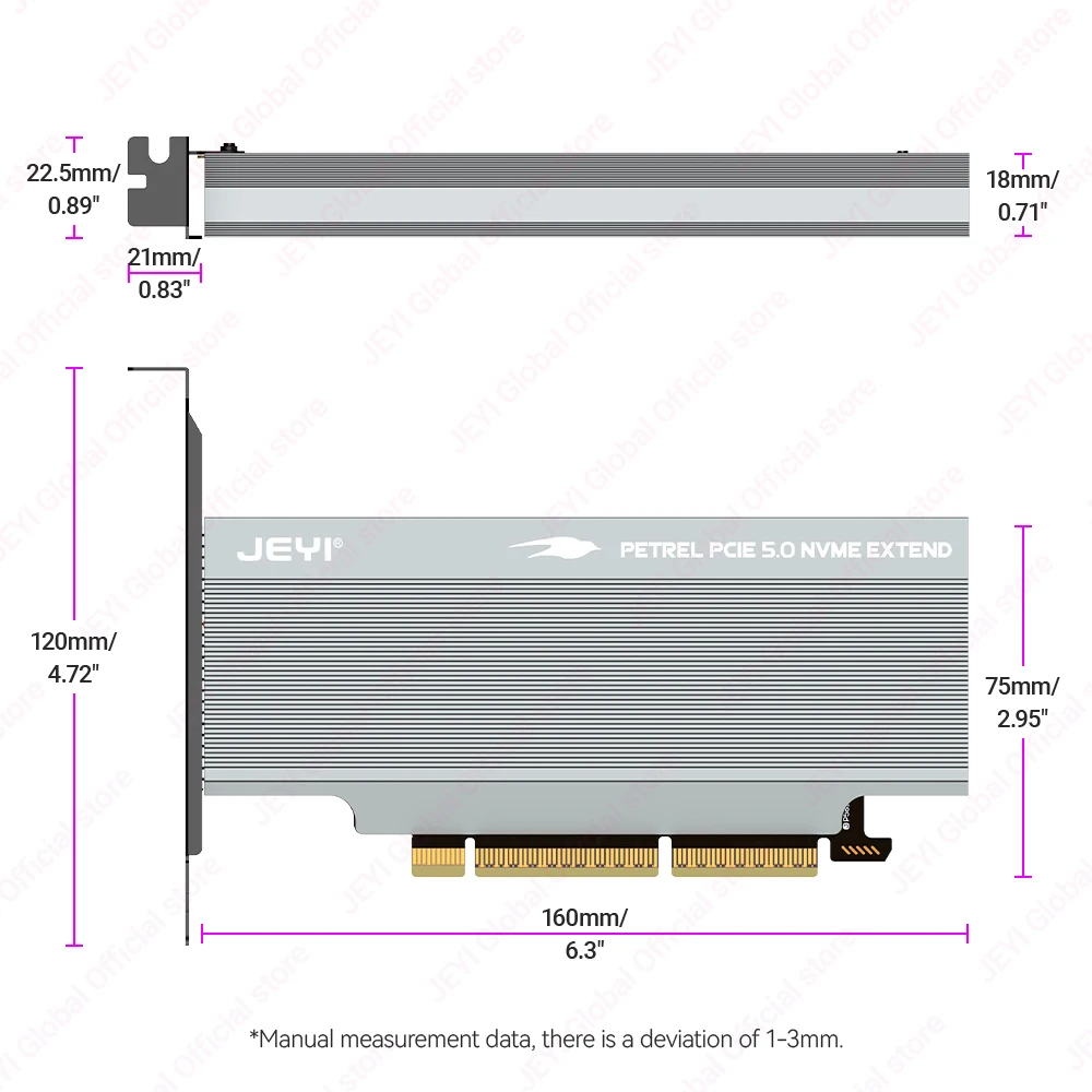 Jeyi 2Bay M2 Nvme SSD Pcie 50 X16 Expansion Card 6 | PricZone Jeyi 2 Bay M2 Nvme SSD Pcie 50 X16 Expansion Card 6 | PricZone