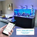 PopbloomRl90 WiFi LED Aquarium Light 200W Reef Marine Lamp 1 | PricZone Popbloom Rl90 WiFi LED Aquarium Light 200W Reef Marine Lamp 1 | PricZone