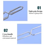 Quality Stainless Steel Pet Flea Remover Tool Scratching 3 | PricZone