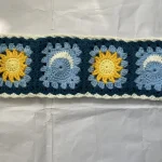 Universal Crochet Steering Wheel Cover Sun Design 14 15 Inch 2 | PricZone