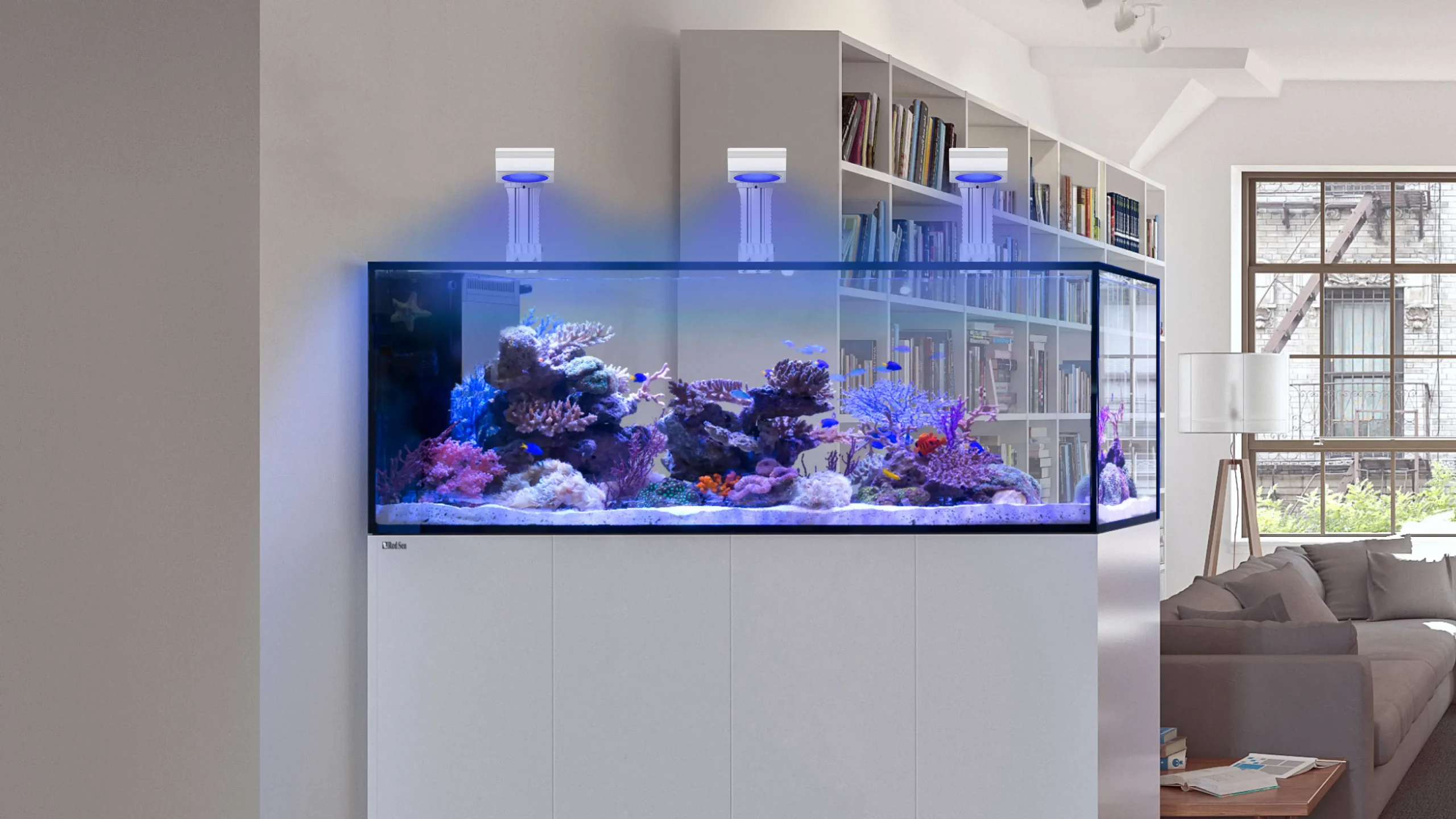 Popbloom 3Xrl90 Saltwater Aquarium Light Marine LED Fish 19