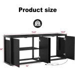 Heavy Duty Metal Stand for 125 150 Gallon Aquariums 6 | PricZone