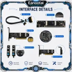 MCIO 50 to PCIe x16 Expansion Kit Dual 8I Riser Card 6 | PricZone