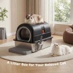 Jhk 24In Stainless Steel Cat Litter Box with Fully Enclosed 1 | PricZone