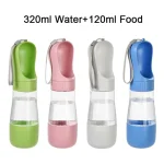 320Ml Dog Water Bottle with Food Container Travel 2 In 1 7 | PricZone 320Ml Dog Water Bottle with Food Container Travel 2 In 1 7 | PricZone
