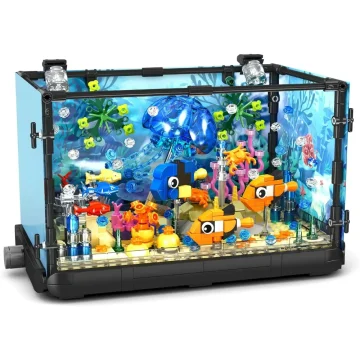 Party Favors Fish Tank Building Set Movable Aquarium 1 | PricZone