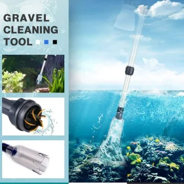 Electric Powerful Suction Aquarium Syphon Operated Fish 1 | PricZone