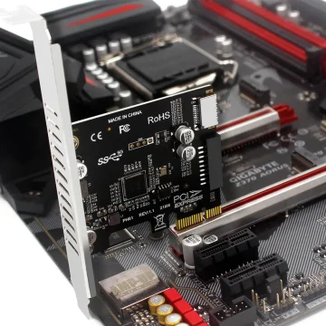 PCIe to USB 3.0 Expansion Card Type E Converter 2