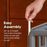 8Panel Dog Playpen Pet Enclosure Dark Gray Containment 3 | PricZone 8 Panel Dog Playpen Pet Enclosure Dark Gray Containment 3 | PricZone