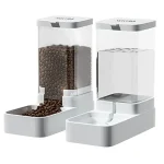 Gravity Pet Feeder and Water Dispenser Set Automatic Dog 1 | PricZone Gravity Pet Feeder and Water Dispenser Set Automatic Dog 1 | PricZone