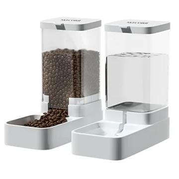 Gravity Pet Feeder and Water Dispenser Set Automatic Dog 1 | PricZone