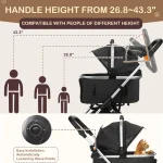 Lightweight Pet Stroller for Medium Dogs SmoothRide 4In1 3 | PricZone Lightweight Pet Stroller for Medium Dogs Smooth Ride 4 In 1 3 | PricZone
