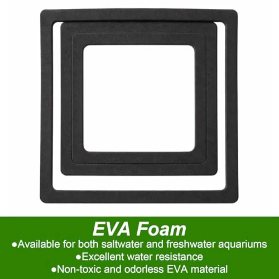 6 Pcs Aquarium Floating Plant Corral Round and Square Fish 13