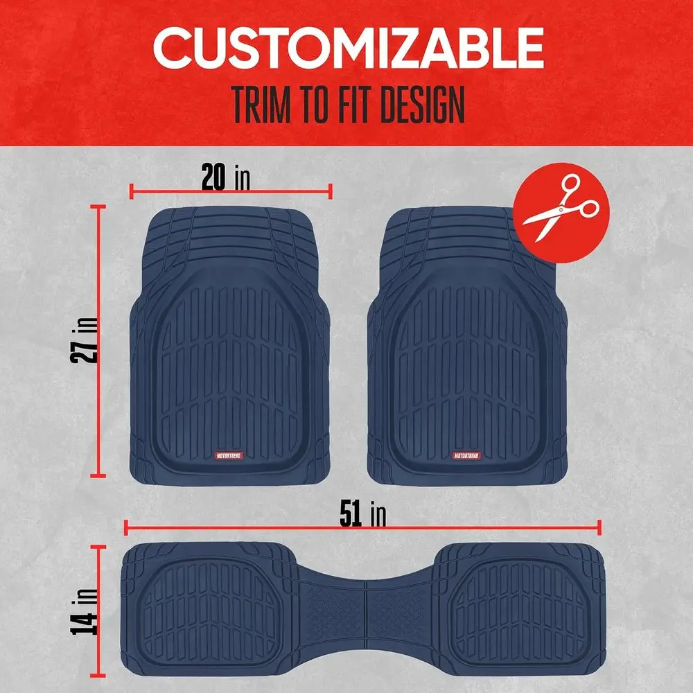 Waterproof TrimToFit Car Floor Mats for Cars and Trucks 5 | PricZone Waterproof Trim To Fit Car Floor Mats for Cars and Trucks 5 | PricZone
