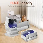 Xxxl Stainless Steel Litter Box 28X20X18 Extra Large Fully 2 | PricZone