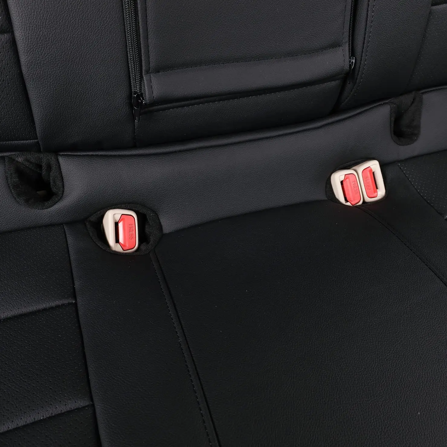 Toyota Camry Waterproof Leather Car Seat Covers Custom Fit 23