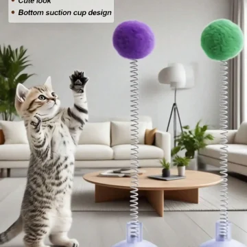 321Pcs Interactive Cat Toys Includes Plush Ball Metal 1 | PricZone