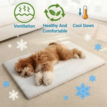1Pc Sponge Cooling Cat Bed Thick Padding Comfortable Cool 1 | PricZone