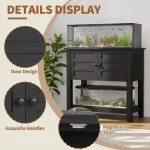 HeavyDuty Aquarium Stand Cabinet with BuiltIn Charging 6 | PricZone Heavy Duty Aquarium Stand Cabinet with Built In Charging 6 | PricZone
