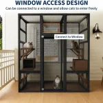 WalkIn Catio Outdoor Cat Enclosure Large House 8 | PricZone Walk In Catio Outdoor Cat Enclosure Large House 8 | PricZone