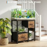 Garvee 80Cm Aquarium Stand for 2029 Gallon Tank Heavy Duty 1 | PricZone Garvee 80Cm Aquarium Stand for 20 29 Gallon Tank Heavy Duty 1 | PricZone