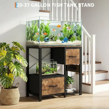 Garvee 80Cm Aquarium Stand for 20 29 Gallon Tank Heavy Duty 1 | PricZone