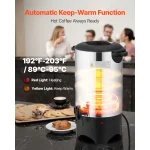 Succebuy Commercial Coffee Urn 40 Cup 6 L Hot Beverage 4 | PricZone Succebuy Commercial Coffee Urn 40 Cup 6 L Hot Beverage 4 | PricZone