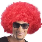 Colorful Rainbow Synthetic Curly Afro Fluffy Wig Cosplay 3 | PricZone Colorful Rainbow Synthetic Curly Afro Fluffy Wig Cosplay 3 | PricZone