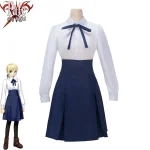 Fate Stay Night Saber Altria Daily Blue White Dress Wig 3 | PricZone Fate Stay Night Saber Altria Daily Blue White Dress Wig 3 | PricZone