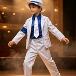 Boys Striped Suit Costume Set Includes Blazer Trousers 1 | PricZone Boys Striped Suit Costume Set Includes Blazer Trousers 1 | PricZone