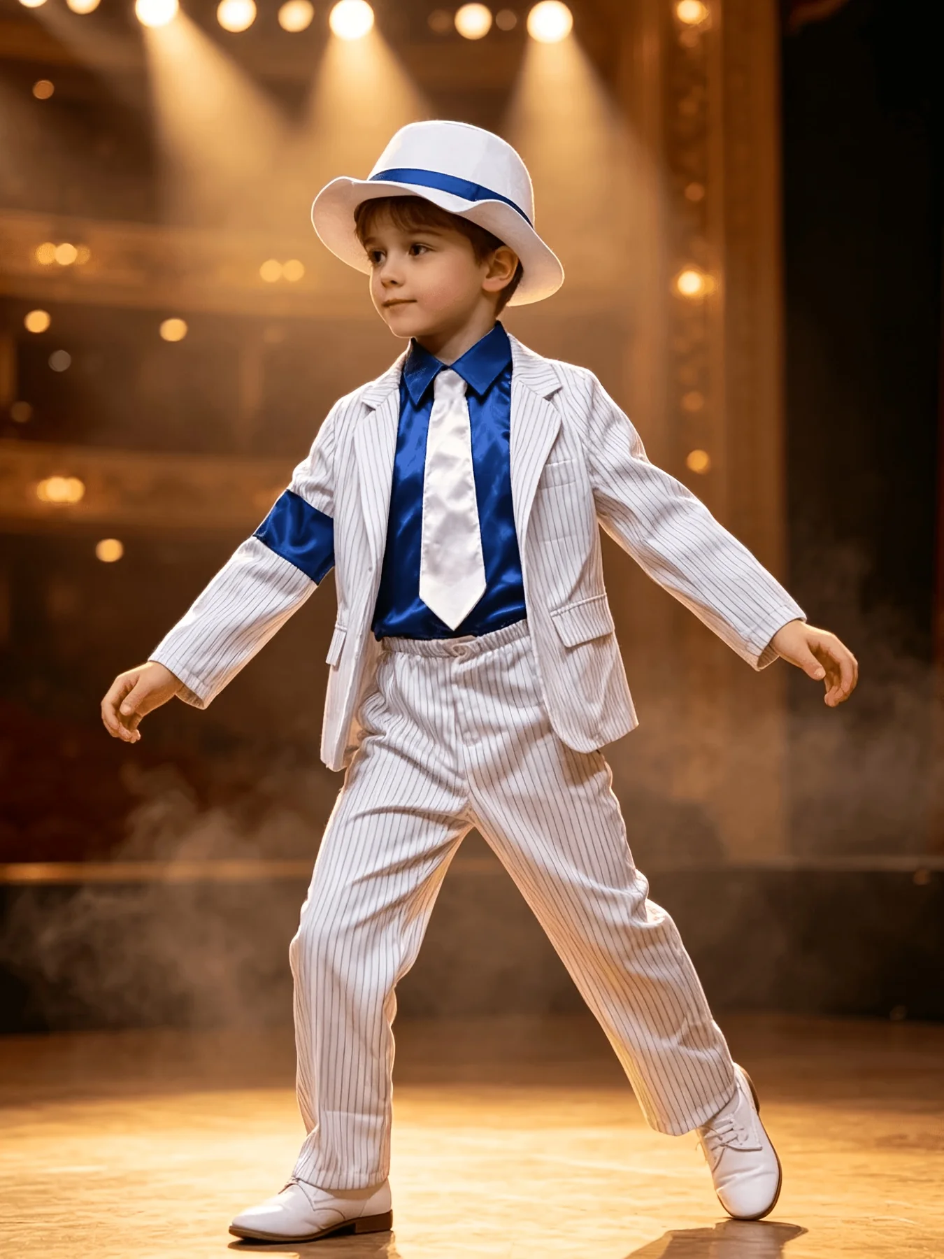 Boys Striped Suit Costume Set Includes Blazer Trousers 1 | PricZone Boys Striped Suit Costume Set Includes Blazer Trousers 1 | PricZone