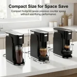 All In 1 Single Serve Coffee Machine Hot and Iced Maker 8 | PricZone