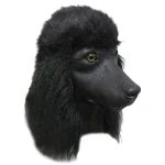 Poodle Mask Dog Deluxe Halloween Costume Party Latex Animal 3 | PricZone