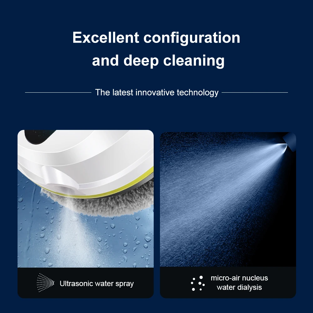 Household Window Automatic Water Spray Cleaning Robot 12