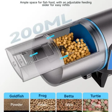 Automatic Fish Tank Feeder Intelligent Timing Aquarium 2