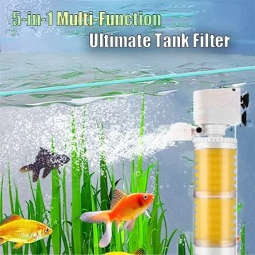 Tank Filter Ultra Quiet Fish Filtration Pump Add Oxygen 3 2