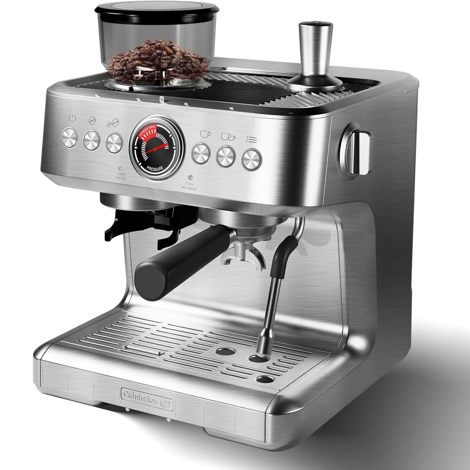 Espresso Coffee Machine BuiltIn Grinder 15 Precise Grind 1 | PricZone Espresso Coffee Machine Built In Grinder 15 Precise Grind 1 | PricZone