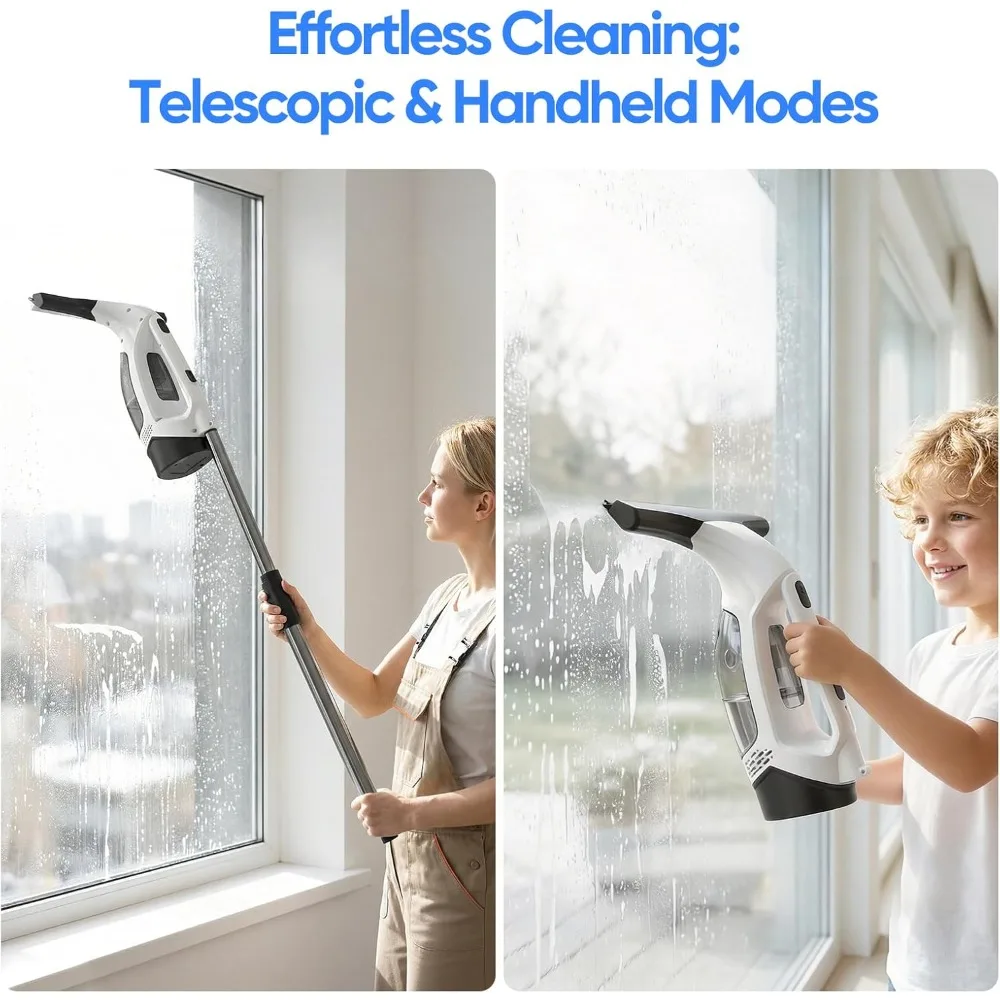 Cordlwindow Vacuum Squeegee with Extension Pole Electric 2 | PricZone Cordlwindow Vacuum Squeegee with Extension Pole Electric 2 | PricZone