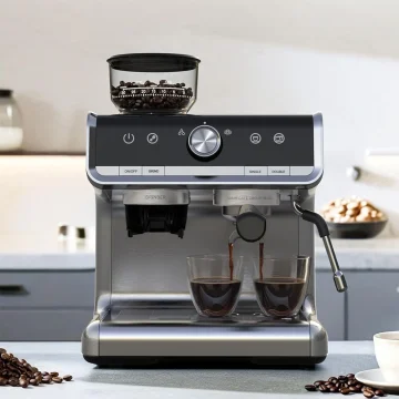 20 Bar Espresso Coffee Machine 1450W Semi Automatic Maker 1 | PricZone